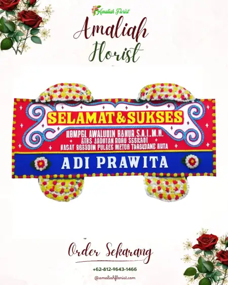 Papan Bunga Ucapan Selamat Banjarharjo